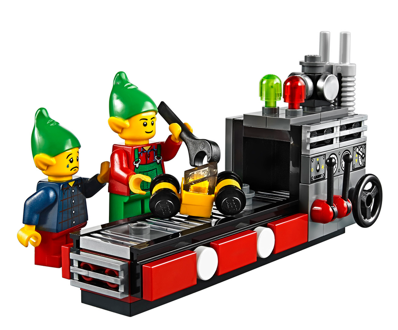 Illustration for article titled Christmas Comes Early To LEGO Land With Santa's Workshop